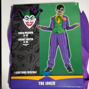 DC Joker Kids Costume - Size 8-10